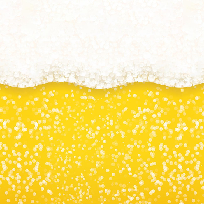 OKTOBERFEST BEER WZ.2 -  PANEL (75cm x 80cm) light brushed knitwear