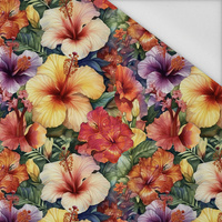 FLOWERS PAPAYA ORANGE WZ. 3 - Nylon fabric PUMI