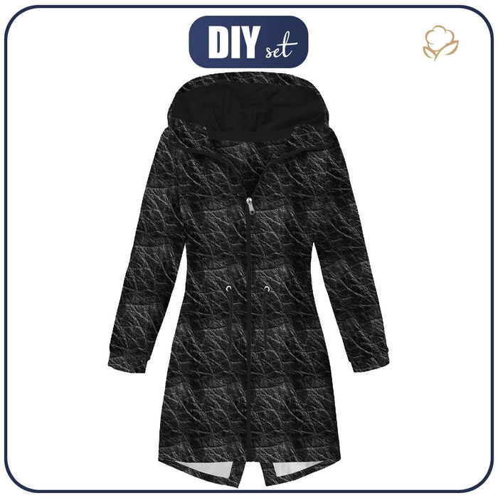 DAMENPARKA (ANNA) - LEATHER PATTERN WZ.2 - Softshell XL