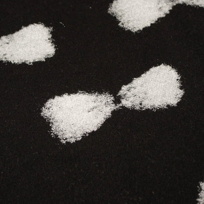 80cm MOULE / černá  - Flauš