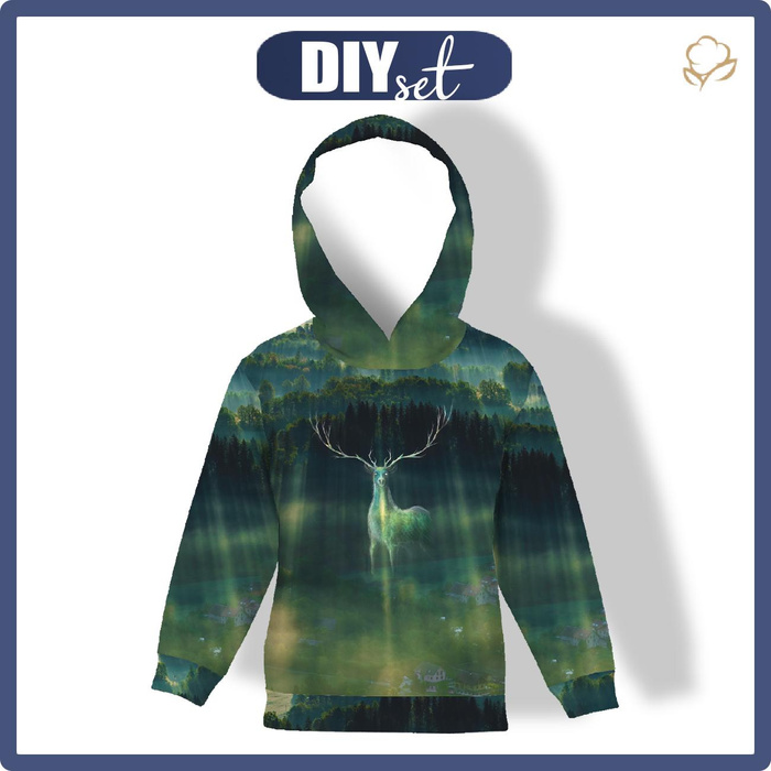 KID'S HOODIE (ALEX) - JELNIK BEAST - sewing set (158/164)
