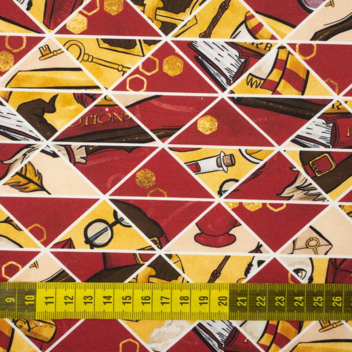 100CM ZAUBER MOSAIK (ZAUBERSCHULE) - Baumwoll Webware