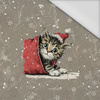 CHRISTMAS PETS WZ. 4 - panel (60cm x 50cm) Voděodolná tkanina Oxford