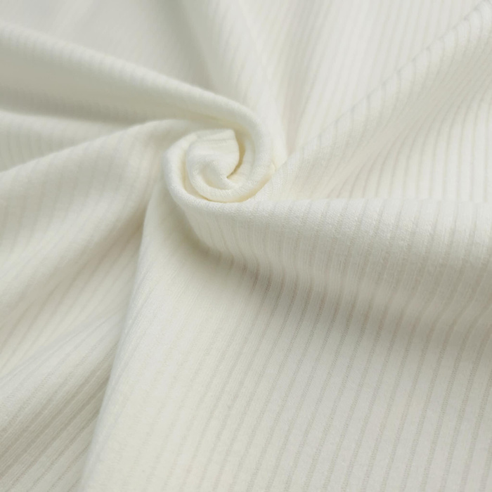 Ribbed Knit HARMONIA 4x2 - Cloud Dancer/ ECRU (D-02)