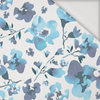 AQUARELL BLUMEN Ms. 1 (classic blue) - Viskose Jersey