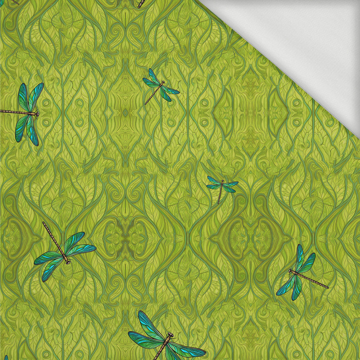 Stained Garden wz. 12 / BACKGROUND - looped knit fabric