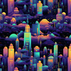 100CM NEON CITY WZ.5- single jersey z elastanem ITY