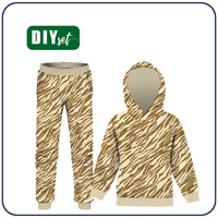 Children's tracksuit (OSLO) - ZEBRA PAT. 5 - sewing set (98/104)