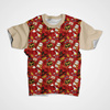 ZAUBER MIX M. 2 (ZAUBERSCHULE) / rot - Thermo lycra