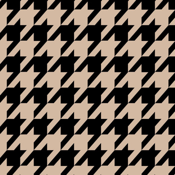 BLACK HOUNDSTOOTH / BEIGE - light brushed knitwear