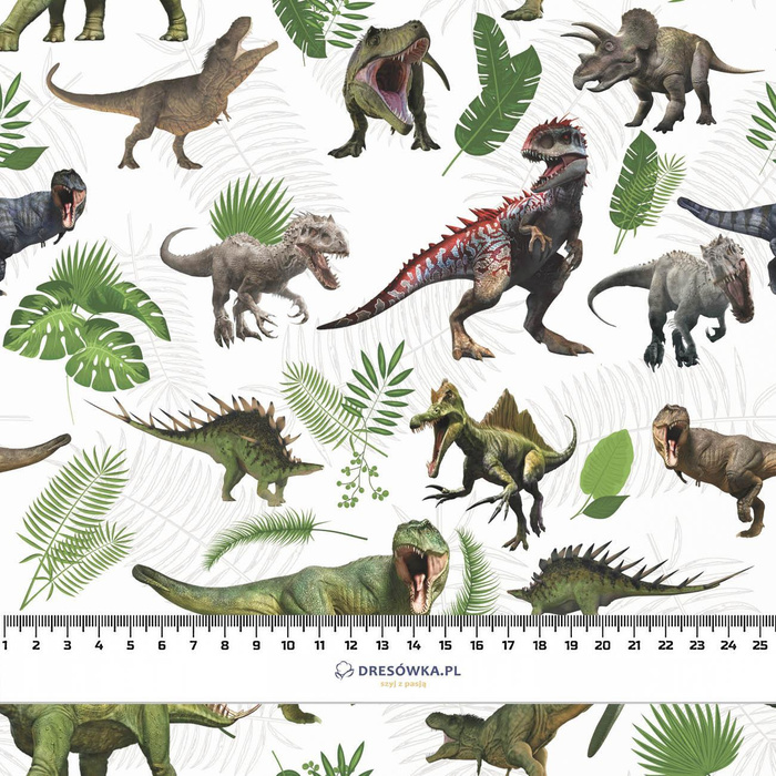DINO PLANTS - Waterproof woven fabric