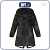 KINDERPARKA (ARIEL) - BLACK SPECKS - Nähset