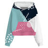 Cropped Hoodie (IDA) - COLOR BLOCK M. 5 - Nähset - L