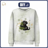 CHILDREN'S (NOE) SWEATSHIRT - WINTER ANIMALS WZ. 10 - sewing set (122/128)