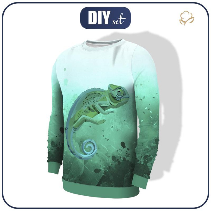 HERREN SWEATSHIRT (OREGON) - CHAMÄLEON - Elastischer Wintersweat XL