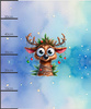 Christmas animal wz. 6 - panel (60cm x 50cm) Panama 220g