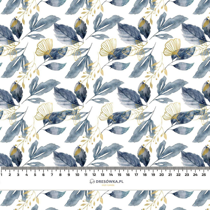 RETRO FLOWERS WZ. 5 - Welur tapicerski