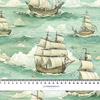 By the Sea Wz. 4 - Cotton woven fabric
