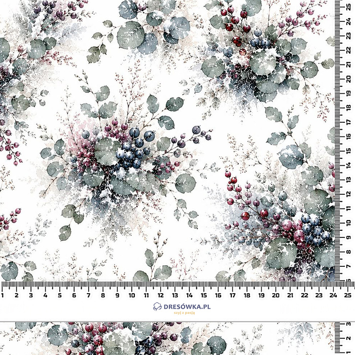 WINTER GARDEN WZ. 9 - tkanina wiskozowa