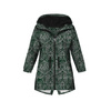 DĚTSKÁ BUNDA PARKA (ARIEL) - KOUZELNÝ DAMASCO vz. 1 (KOUZELNÁ ŠKOLA) / zelená - softshell (98/104)