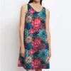SUCCULENT PLANTS WZ. 6 - viscose woven fabric