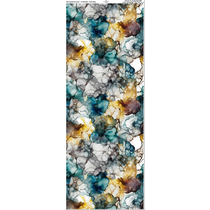 GYM BAG - ALCOHOL INK PAT. 1 - big