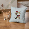 CHRISTMAS PETS WZ. 3 - panel (60cm x 50cm) Panama 220g