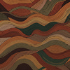 RETRO GEOMETRIC WZ. 22 - Hydrophobic brushed knit