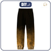 CHILDREN'S SOFTSHELL TROUSERS (YETI) - SPECKS (gold) / black (122/128)