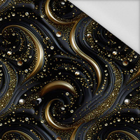 Black & Gold Glamour wz.10 - Waterproof woven fabric
