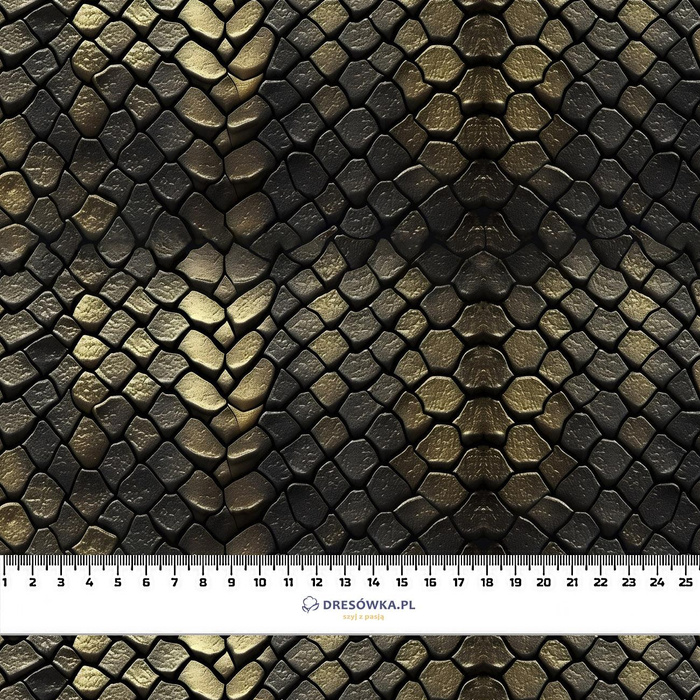 Leather Pattern wz.15 - teplákovina s elastanem ITY