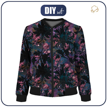 DAMEN BOMBERJACKE (KAMA) - FLORAL MS. 7 - Nähset