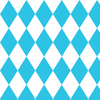OKTOBERFEST KAROS / türkis - Baumwoll Webware