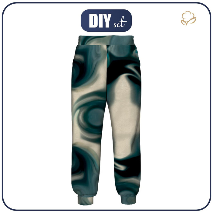 DAMEN JOGGINGHOSE (NOEMI) - ABSTRAKTION Ms. 4 - Nähset XXL