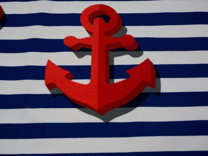 ANCHORS 3D - Viscose jersey WE210