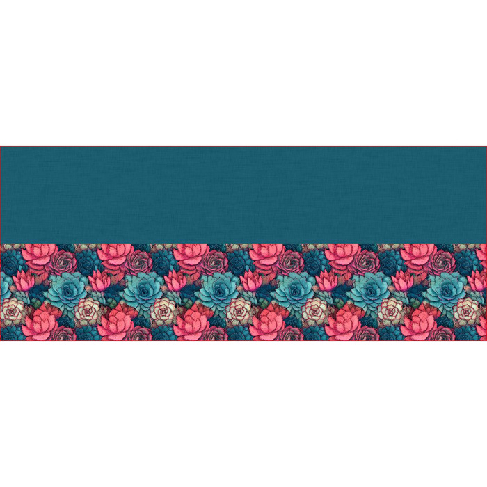 SUCCULENT PLANTS PAT. 6 - NEON FEATHERS - sewing set