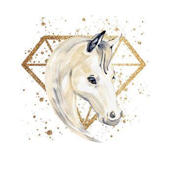 HORSE pat. 4 - panel (75cm x 80cm)