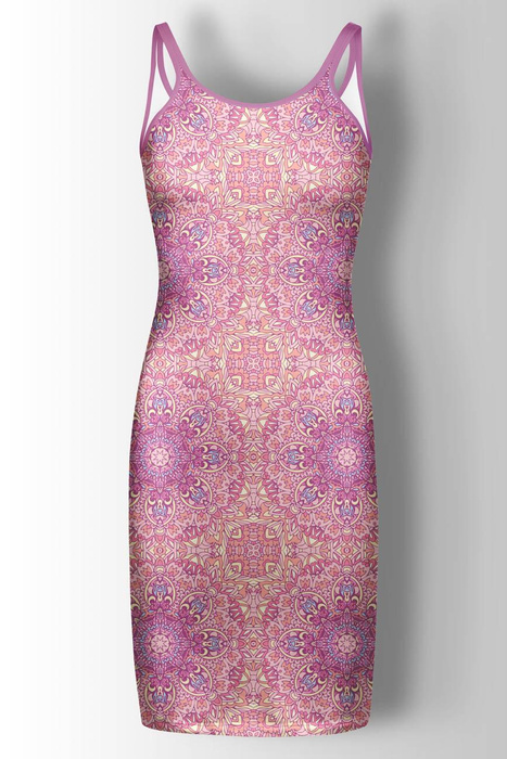 COLORFUL MANDALA pat. 2- Upholstery velour 