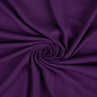Dzianina wiskozowa single jersey 210g - ŚLIWKOWY (WD-11)