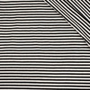 Viscose jersey - STRIPES WHITE / BLACK 0,5cm x 0,5cm