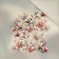 PASTEL BLOOM WZ. 2 - Panel (60cm x 50cm)  Polster- Velours