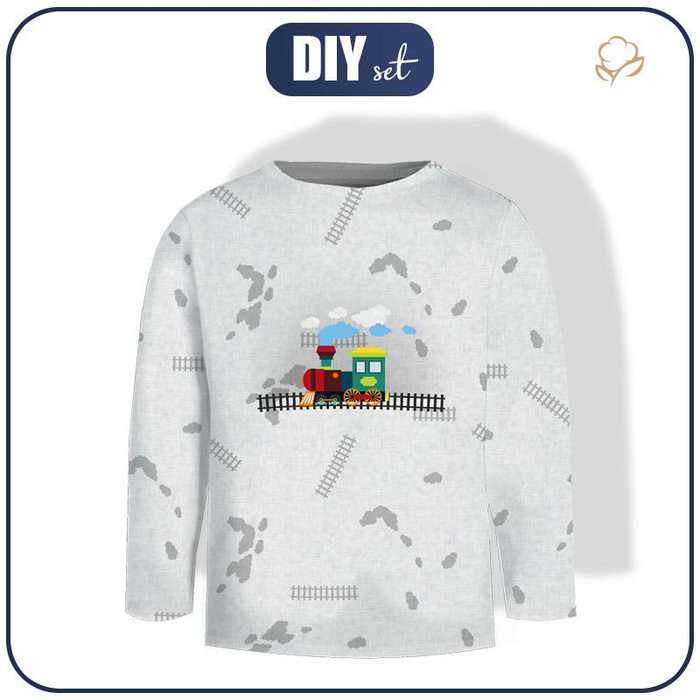 LONGSLEEVE -  DLAŽDICE DINO VZ. 6 - single jersey