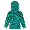KID'S HOODIE (ALEX) - PIXELS pat. 2 / sea blue - sewing set