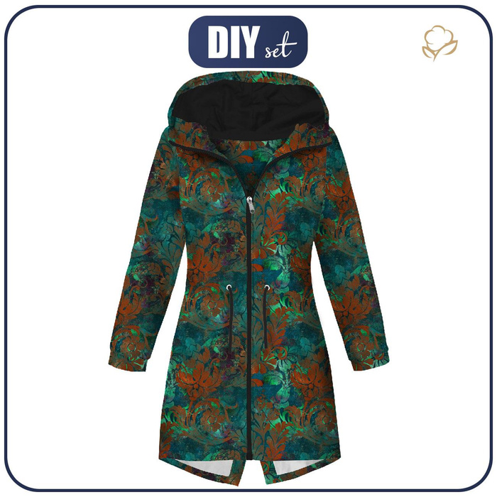 DAMENPARKA (ANNA) - FLORAL Ms. 4 - Softshell XXL