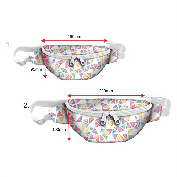 JAVOROVÉ LISTY / černá - Sada ledvinka - velká