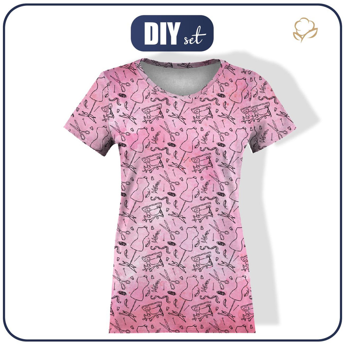 WOMEN’S T-SHIRT - SEWING pat. 2 - sewing set XL