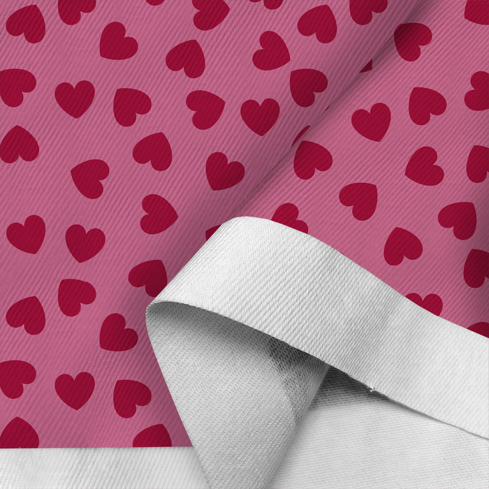 HEARTS - Baumwoll Drillich