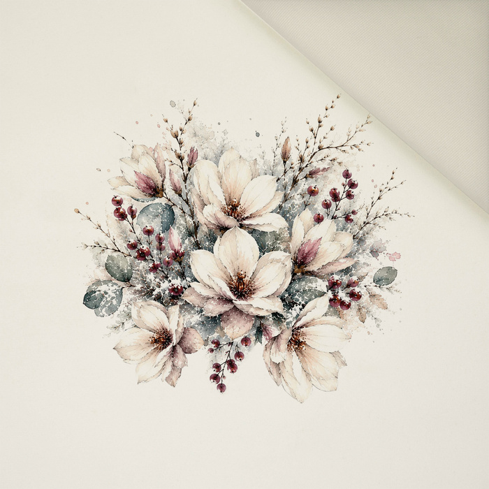 WINTER GARDEN WZ. 10 - panel (60cm x 50cm) - Welur tapicerski