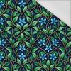 Stained Garden wz.1 (FLOWERS) - tkanina wodoodporna