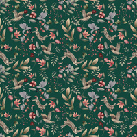 HARES AND BIRDS / BOTTLED GREEN (INTO THE WOODS)